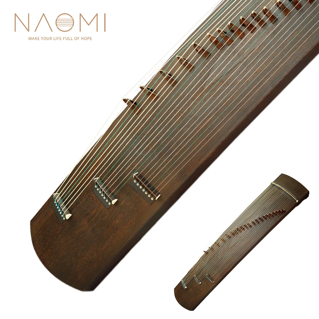 NAOMI Professional 21 Strings Paulownia Guzheng Tang Style Chinese Zither Koto Traditional