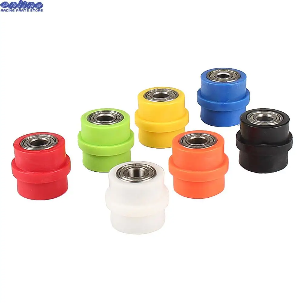 

8/10mm Chain Roller Pulley Tensioner Guide Wheel For 50 70 90 110 125 140 150 160cc Dirt Bike Pit Bike Motorcycle Accessories