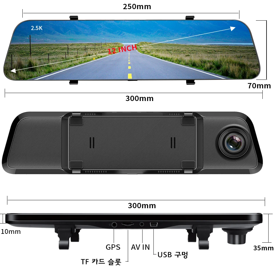 E-ACE 12 ġ ڵ DVR ̷ 1440P  ڴ Ʈ ̵  ķ  GPS   1080P ̷