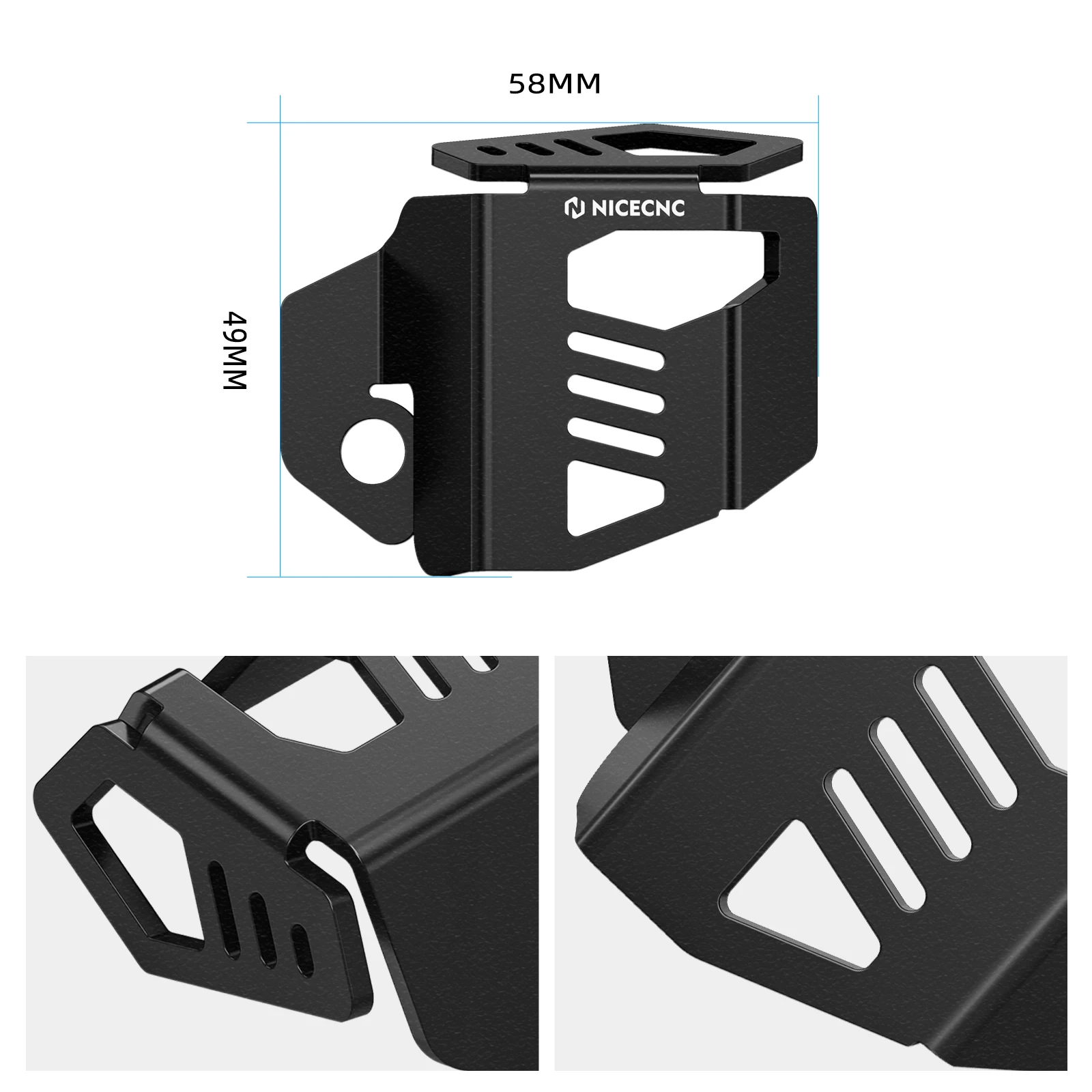 Rear Brake Reservoir Oil Fluid Tank Cover Guard Protector RH 1250 S For Harley Sportster S RH1250S