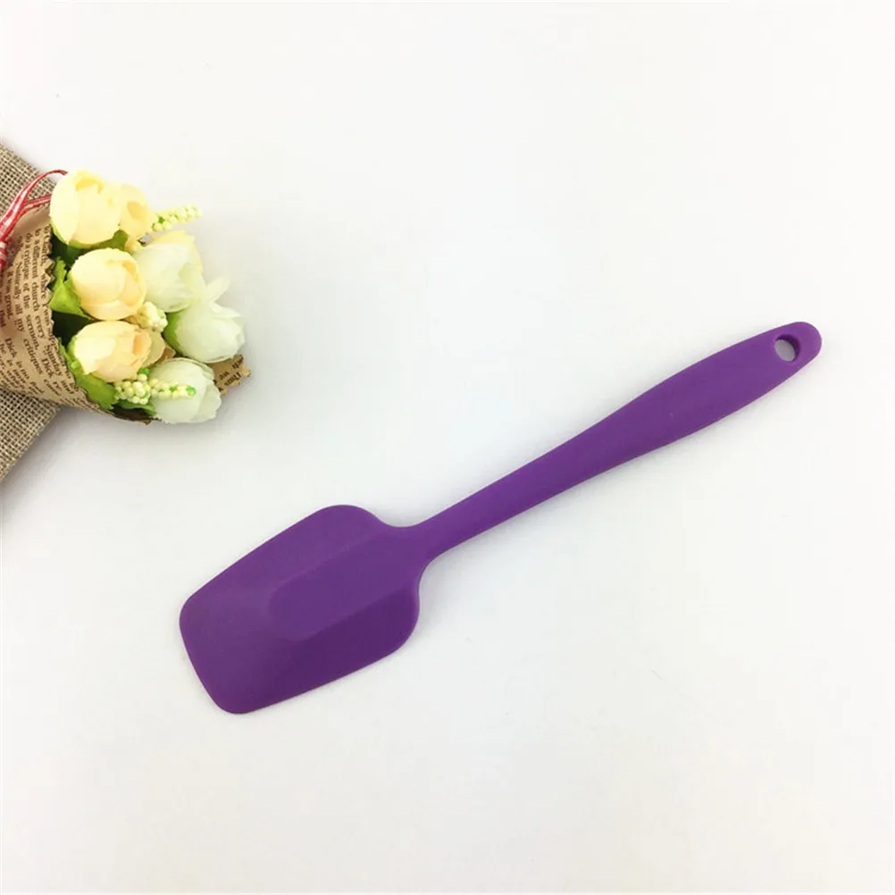 Silicone Spatula Food Grade Non Stick Butter Cake Baking Spatula Cooking Silicone Set Cookie Pastry Scraper Baking Tool Baking Accessories Baking Spatula