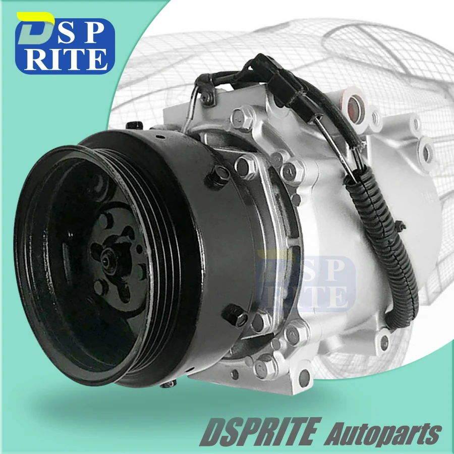 Compressore Ac Mr500310 Aka201A220 Per Mitsubishi Bus 3000Gt Per Dodge Stealth Aka201A204 Muslima201A210 Aka201A210Aa
