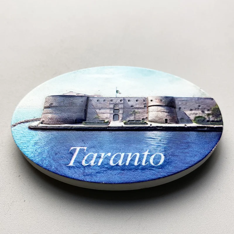 

Магниты для холодильника Taranto 3D, сувениры для путешествий, аксессуары для холодильника, коллекция декоративно-прикладного искусства, подарки