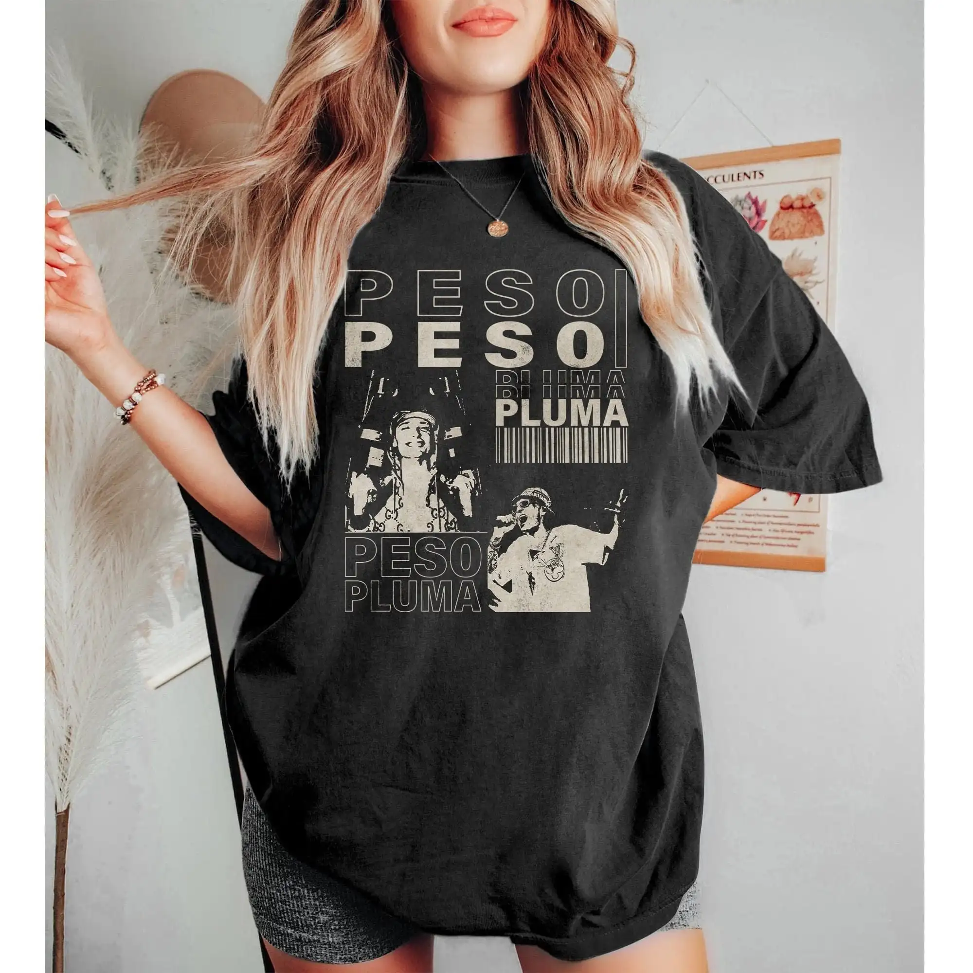 Peso Pluma T Shirt World Tour 2023 Concerti Merch