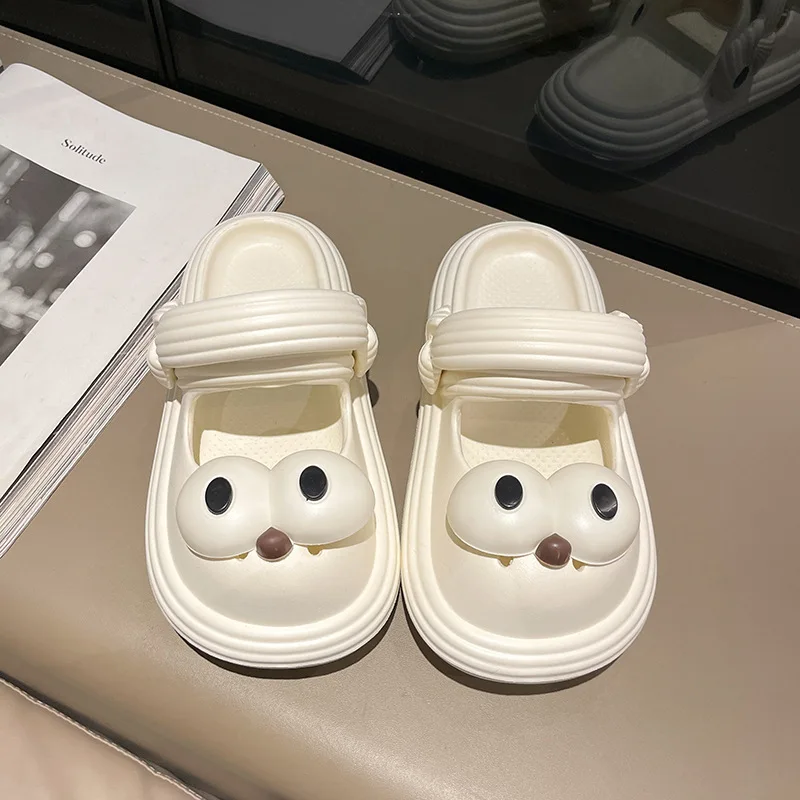EVA Casual Slippers Women Flats Cute Cartoon Designer Shoes Girls Indoor Platform Sandals Ladies Fashion Summer Beach Slipper
