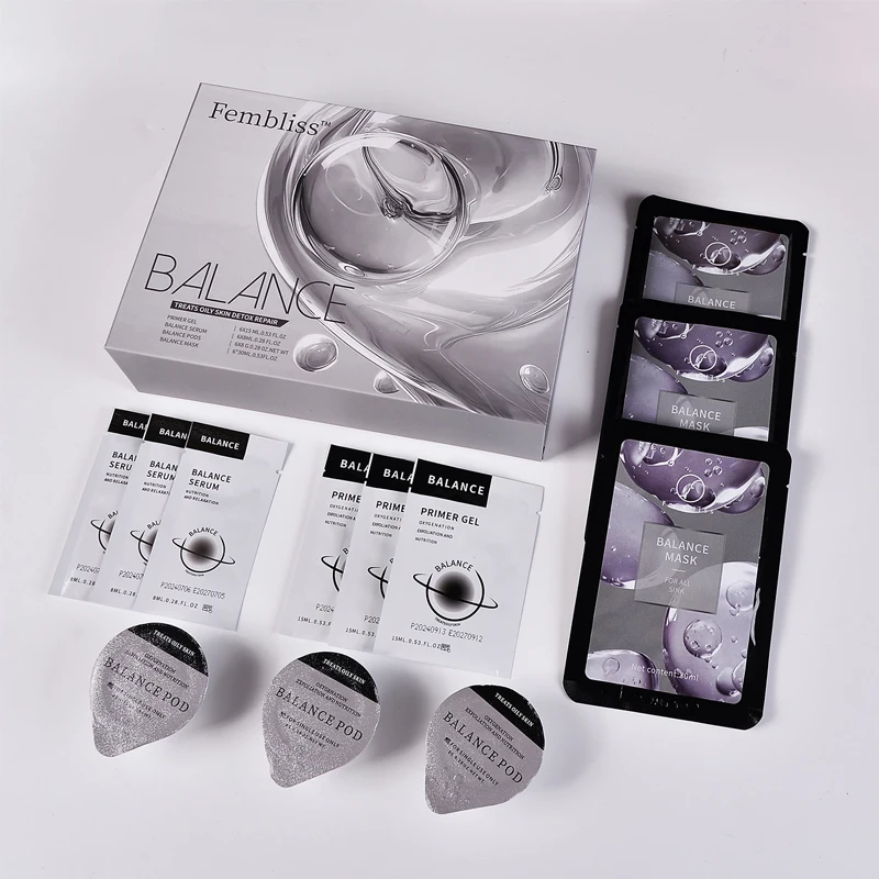 CO2 Pod Glam Pods For Bubble Facial Machine Facial Spa CO2 Capsule For Aqua Beauty Machine Skincare Revive Pod Gels
