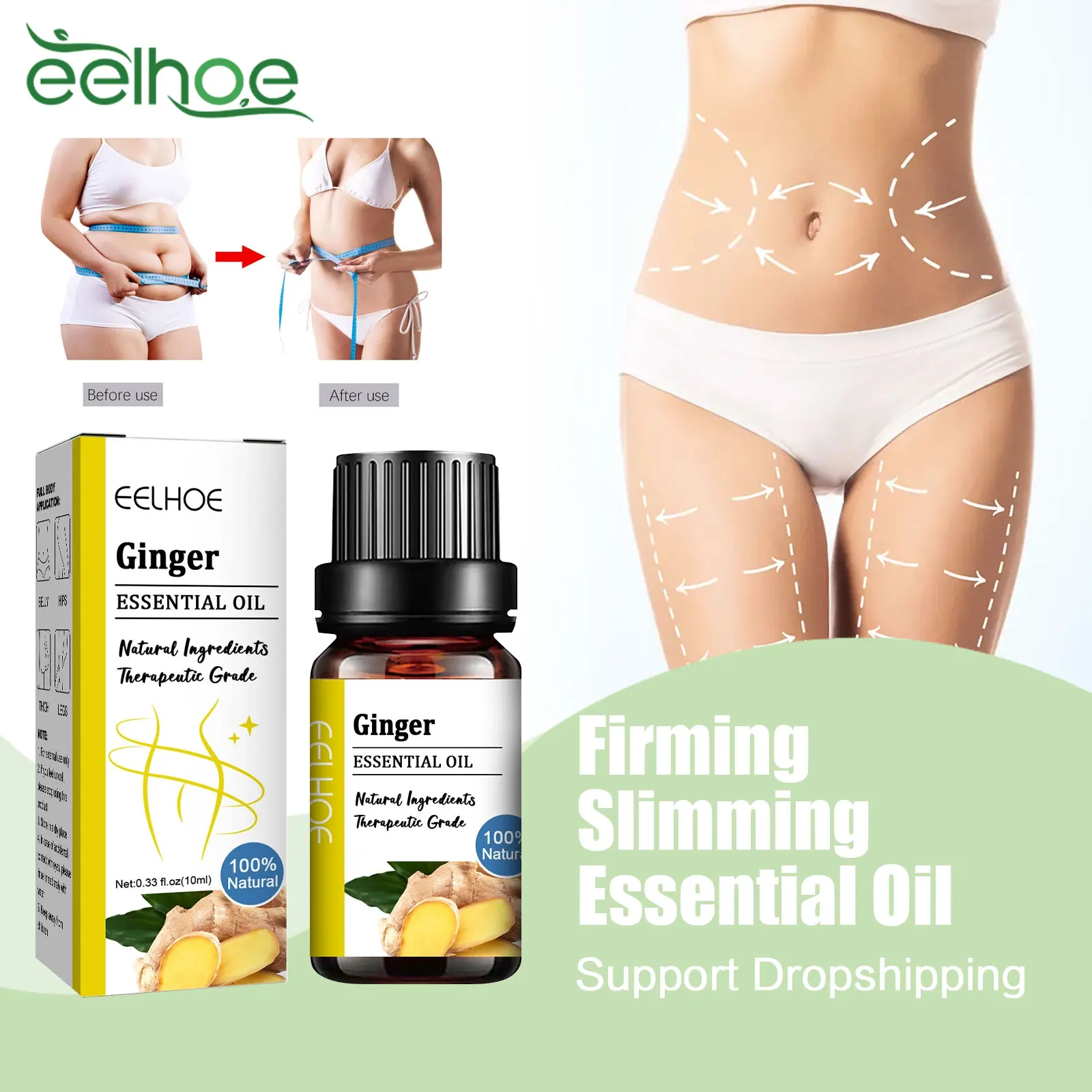 

Weight Loss Massage Oil Reduce Body Fat Break Down Abdomen Cellulite Thin Leg Arm Waist Burner Belly Firming Tightening Serum