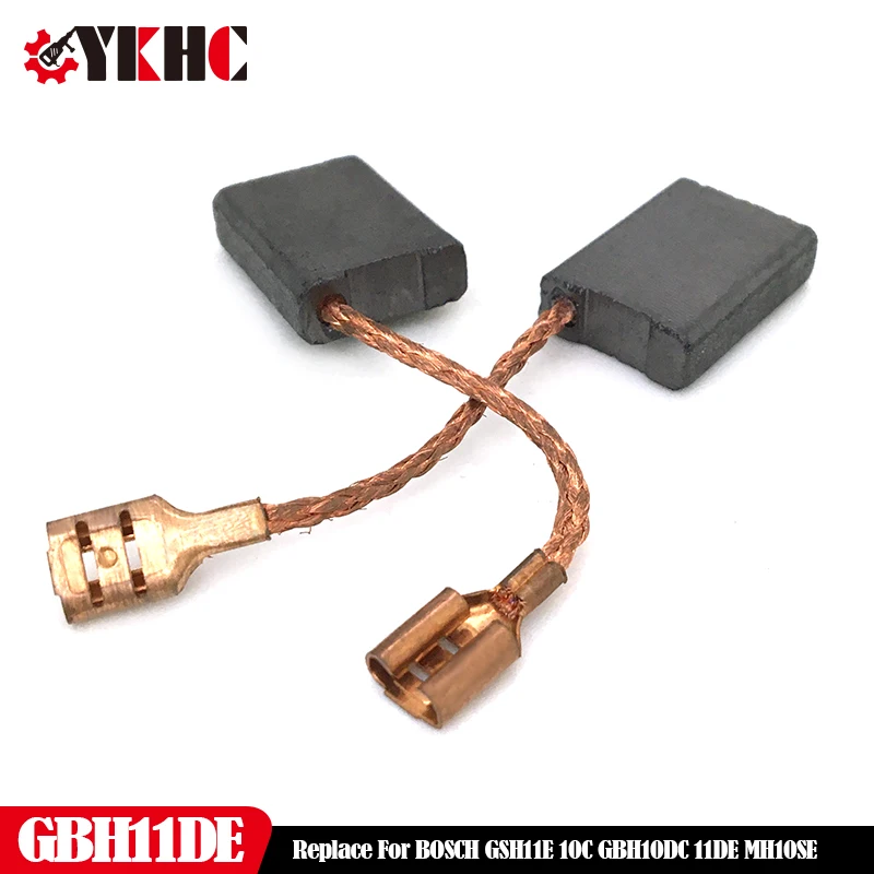Kohlebürsten Satz Motorkohlen Für Bosch GSH 11 E, GSH 10 C, GBH 10 DC, GBH 11 DE