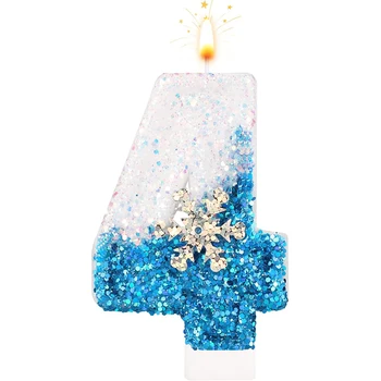 Frozen Number Cake Candles 1