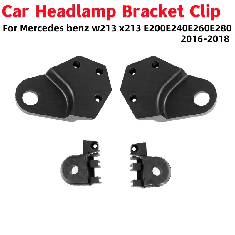 

Headlight Bracket Repair Parts Paw Black Plastic Feet Fixing Claw Repair For Mercedes benz w213 x213 E200E240E260E280 2016-2018