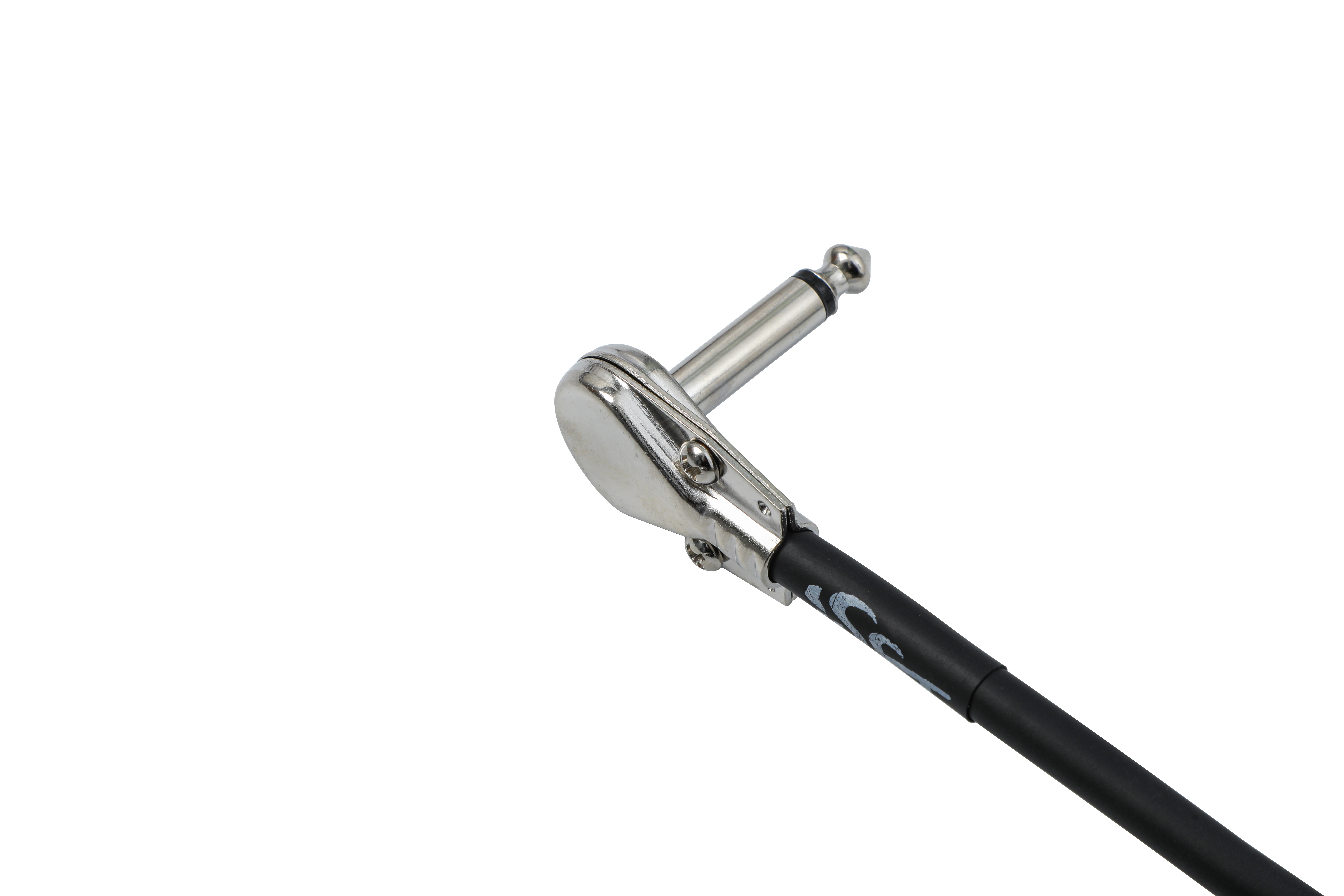 ISET Guitar Patch Auxiliary Cable Guitar Pedal Cable 6 Inch 3-Pack Black Connectors Avoid Noise