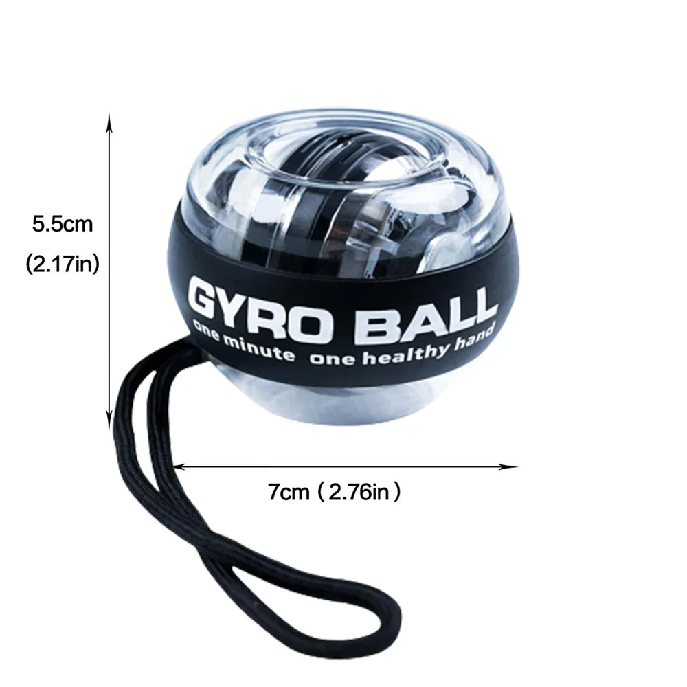Gyroscopic Powerball Autostart Range Gyro Power Wrist Ball Arm Hand Muscle Force Trainer Fitness Equipment 5