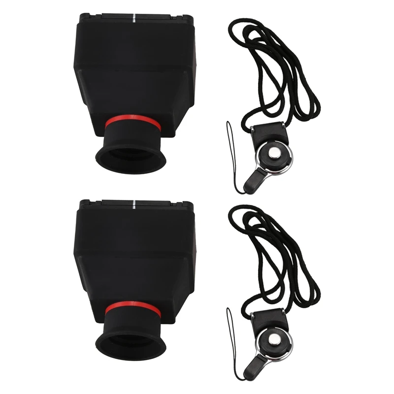2X Lcd Viewfinder 3.2 Inch 3X Loupe Magnifying Eyecup For Universal 3