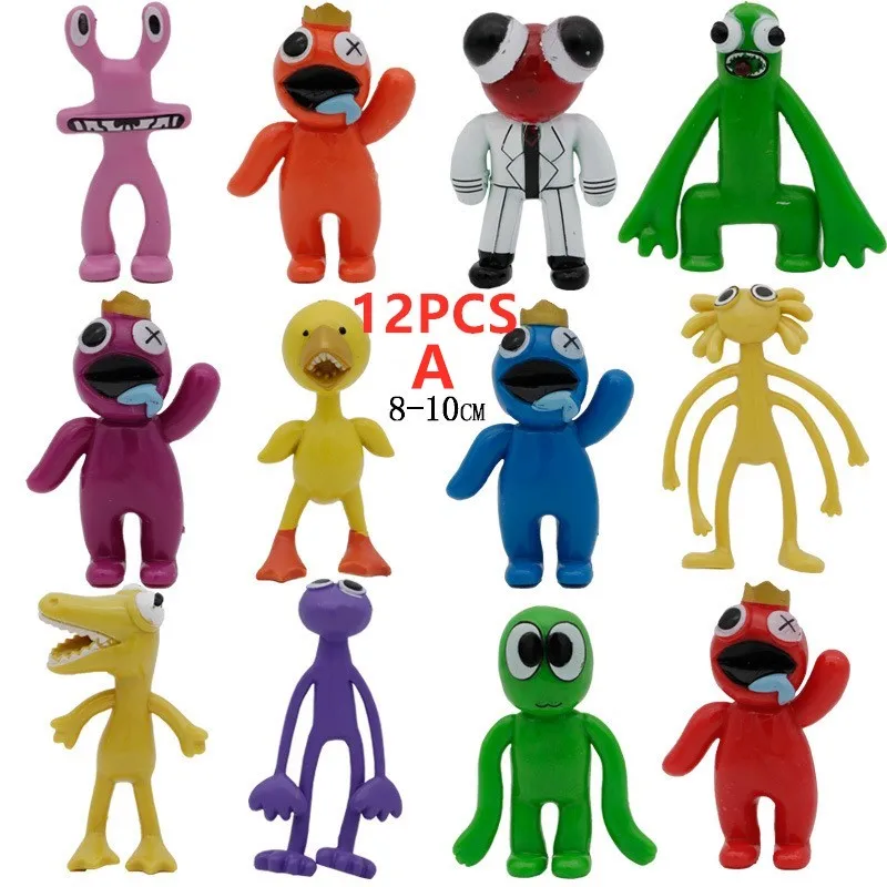 2022 Roblox Rainbow Friends Figuras Modelo Bonecas Anime Figura Horror  Jogos de Carro Bolo Decoração Crianças Brinquedos Presente