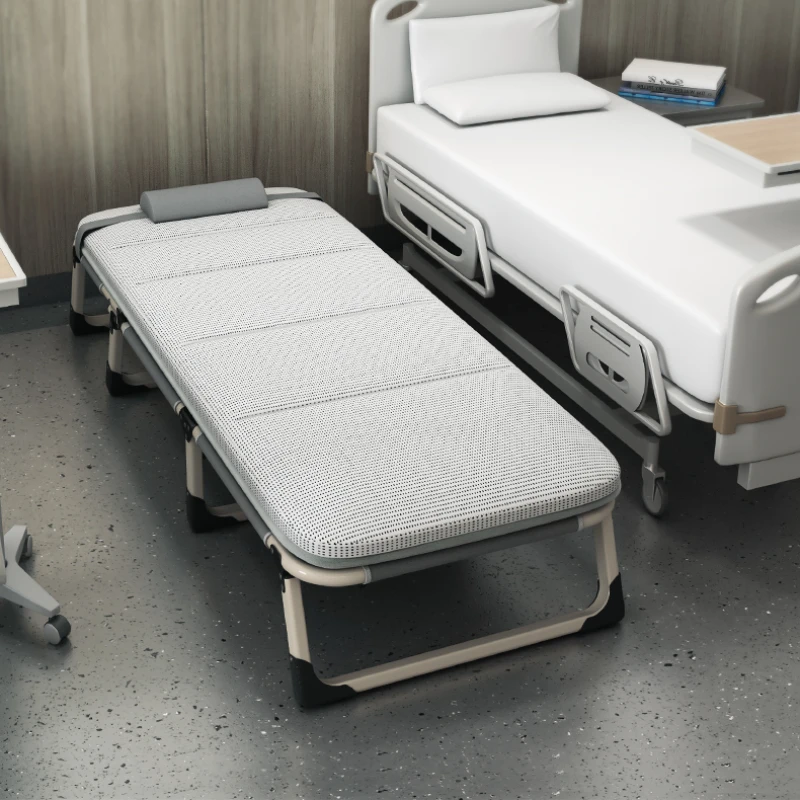 Folding bed single bed siesta siesta escort portable multifunctional marching office lounge chair
