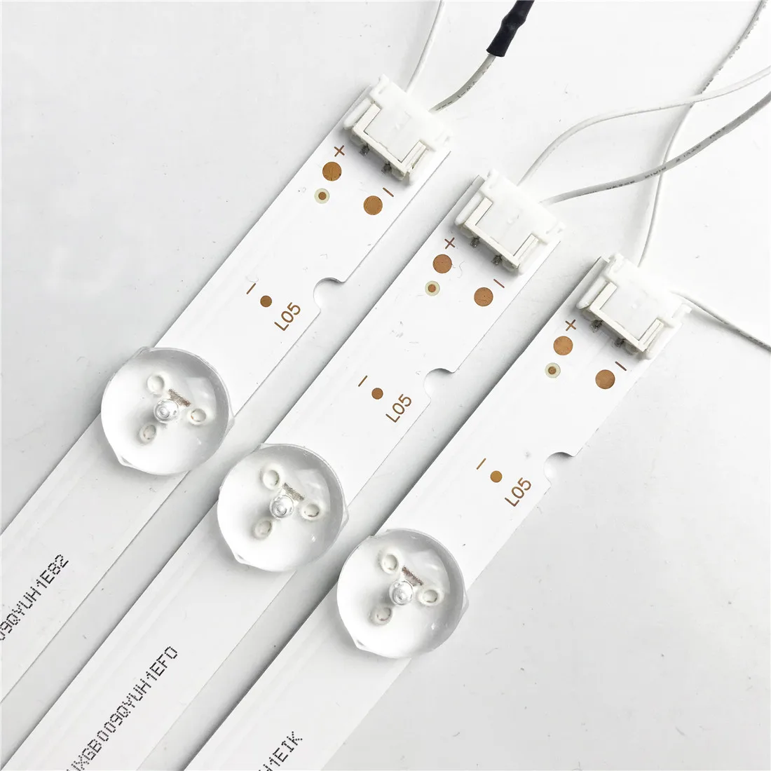512mm LED Backlight Strip led backlight led components ccfl backlight 10pcs 5 Lamps Lens kit Board Fliter for 42 43 46 47 48 inch LCD TV 12V input Update CCFL billboard