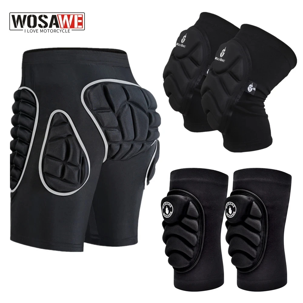 Unisex EVA Extreme Outdoor Sports Ski Skate Snowboard Protection Skiing Protector Skating Protective Hip Padded Shorts
