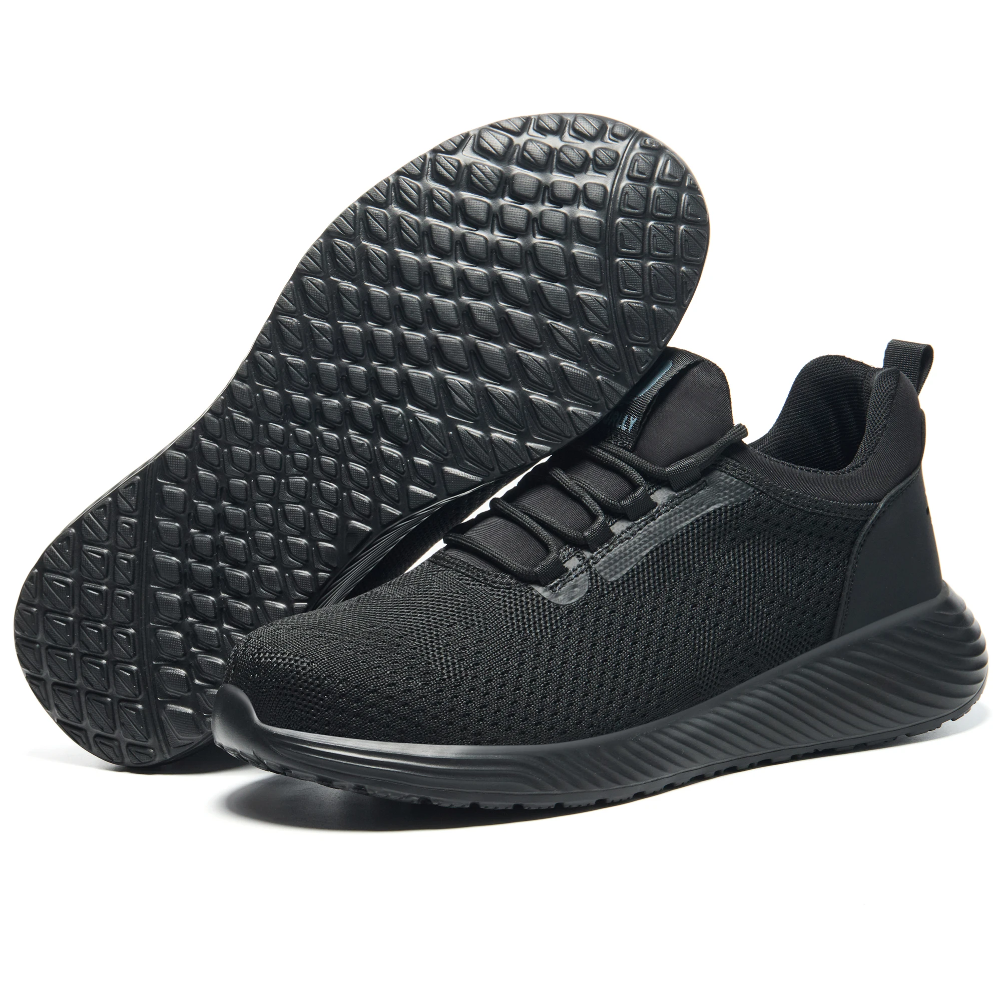 Men's Steel Toe Cap Safety Shoes - Lightweight, Puncture-Proof, Indestructible Work Sneakers