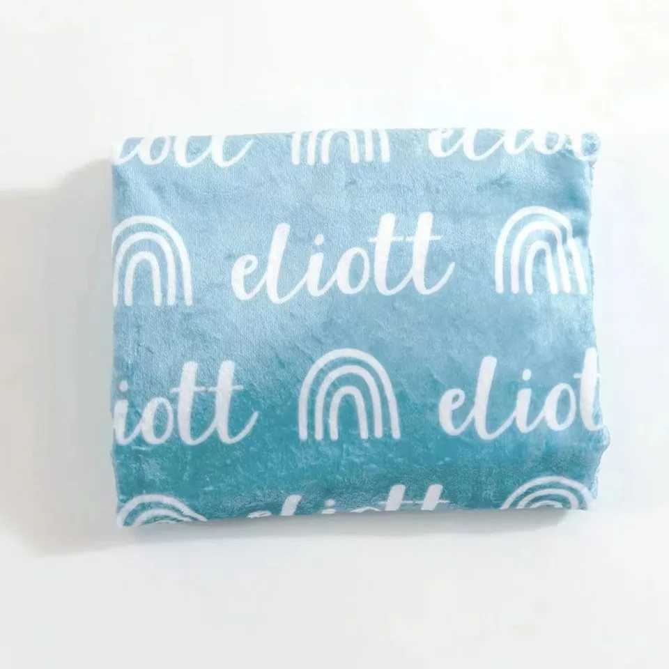 PersonalizedNamePatternBlanketsforBabyKidsandAdultsMom