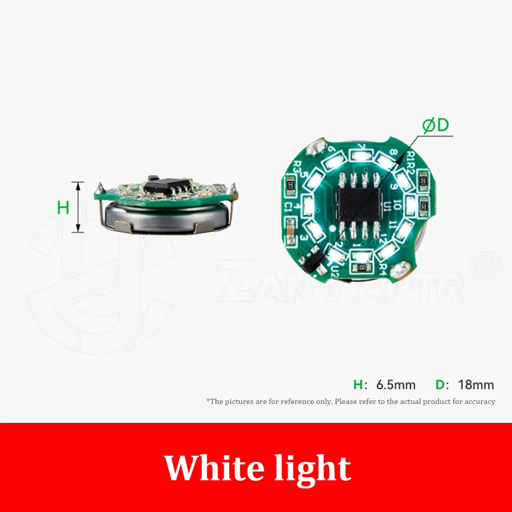 لمصباح LED بحلقة مختبر بامبو مع التحكم المغناطيسي DIY أجزاء نموذج الطباعة ثلاثية الأبعاد للطابعة ثلاثية الأبعاد