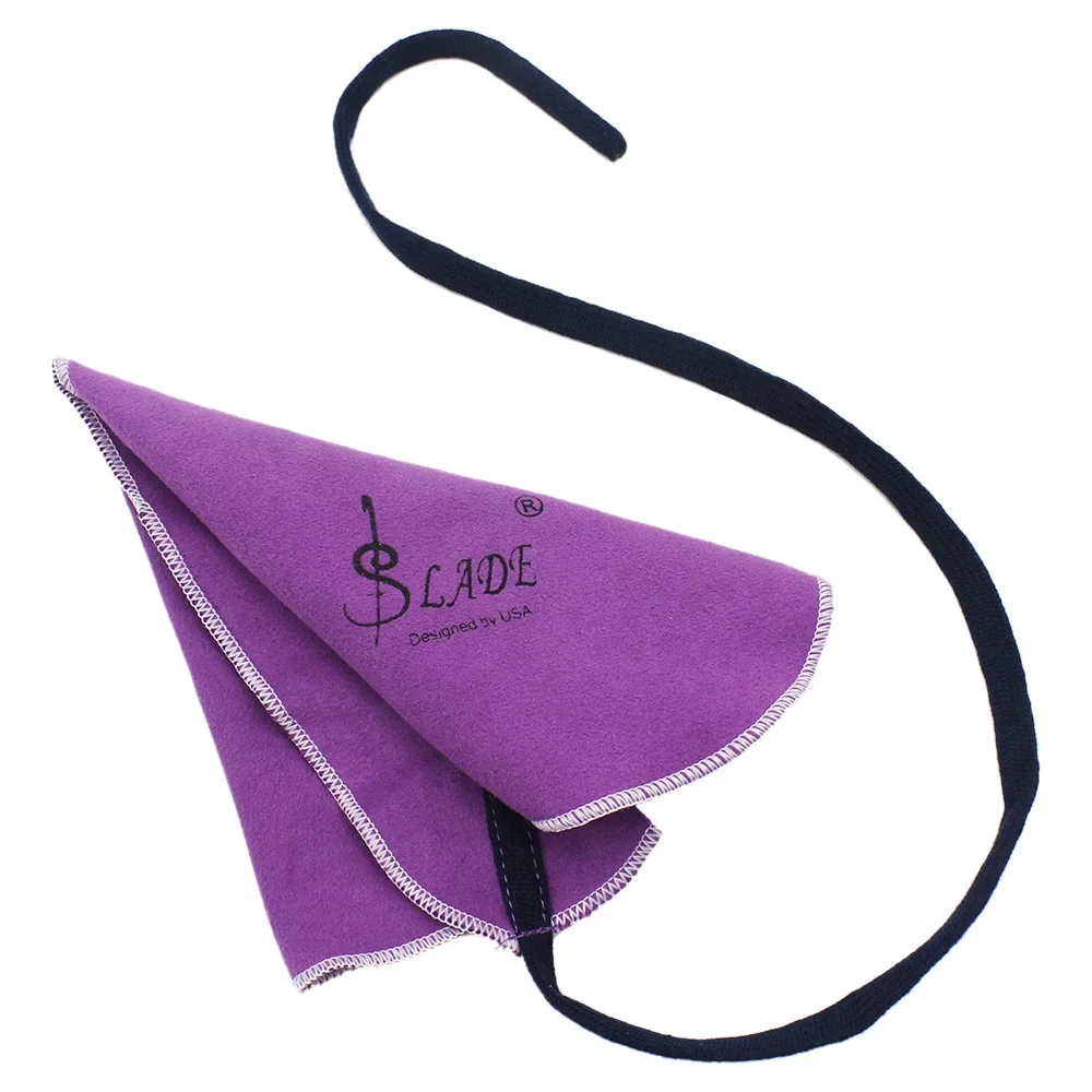 1 PC Saxophone Cleaning Cloth Piccolo Flute Clarinet Sax Wiping Cloth for Inside Tube Saxophone Accessories