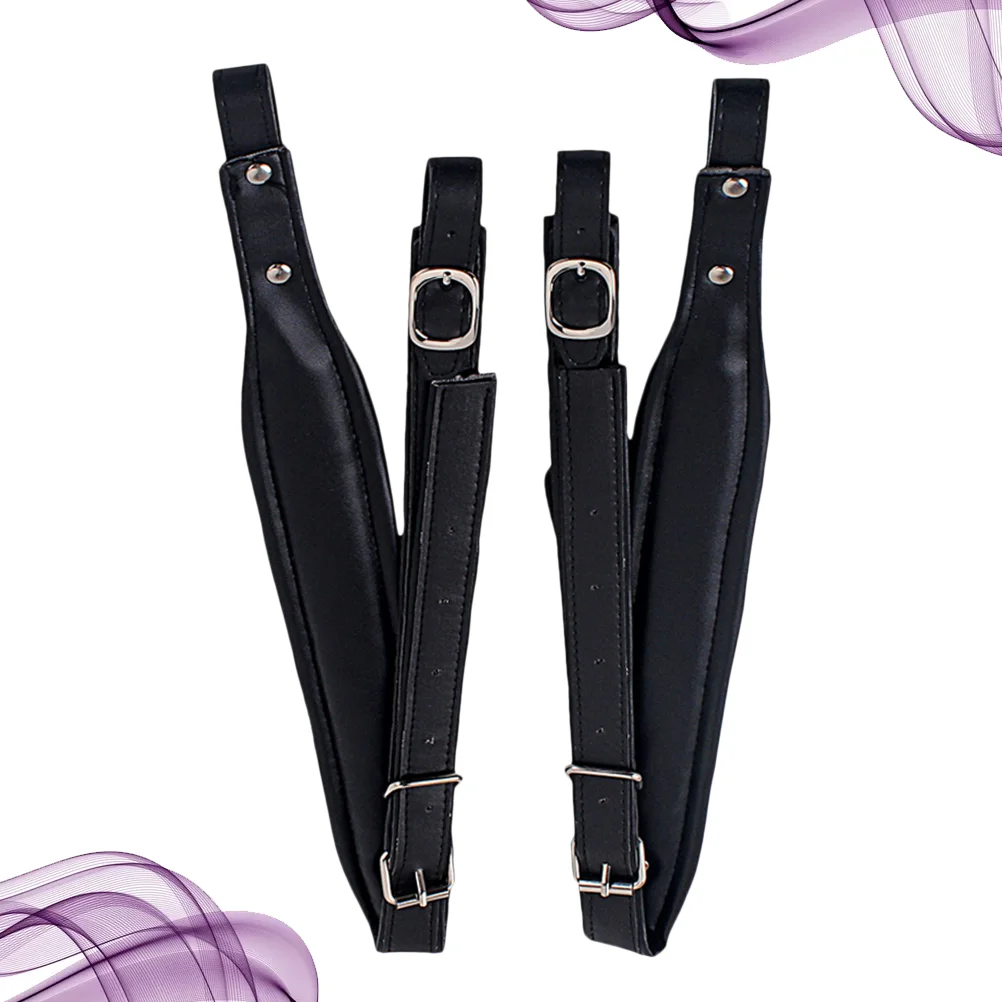 

1 Pair Accordion Straps Shoulder Harness Straps for Bass Accordions E01 ( Black )