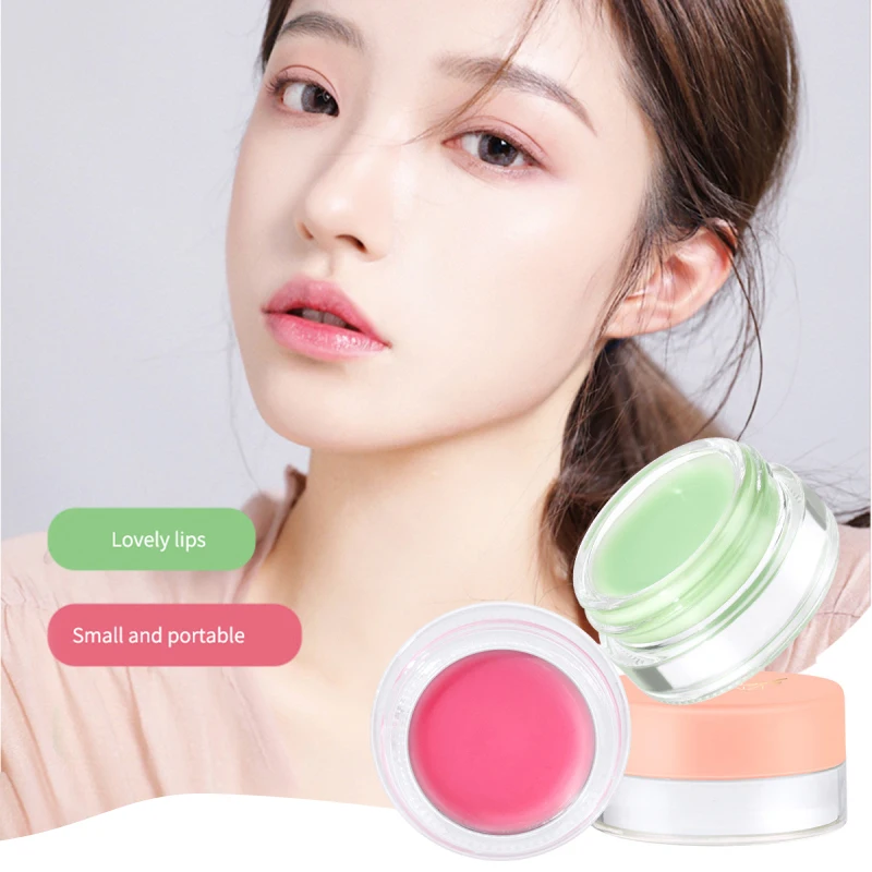 Moisturizing Lip Mask Lip Care Aloe Carrot Cherry Balm Hydrating Nutrious Sleep Film Remove Dead Skin Cream TSML1