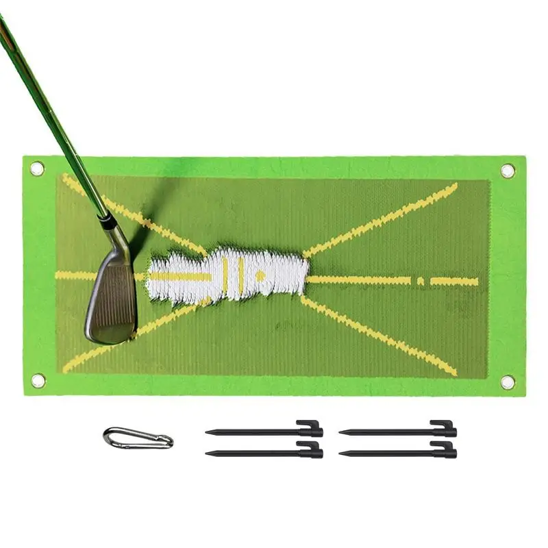 

Коврик для тренировок в гольф, комнатный и уличный мат для анализа пути и пути