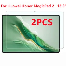 Premium Tempered Glass Tablet Screen Protector Set - 2 Pack, High - Definition, 9H Hardness (Magicpad 2 12.3)