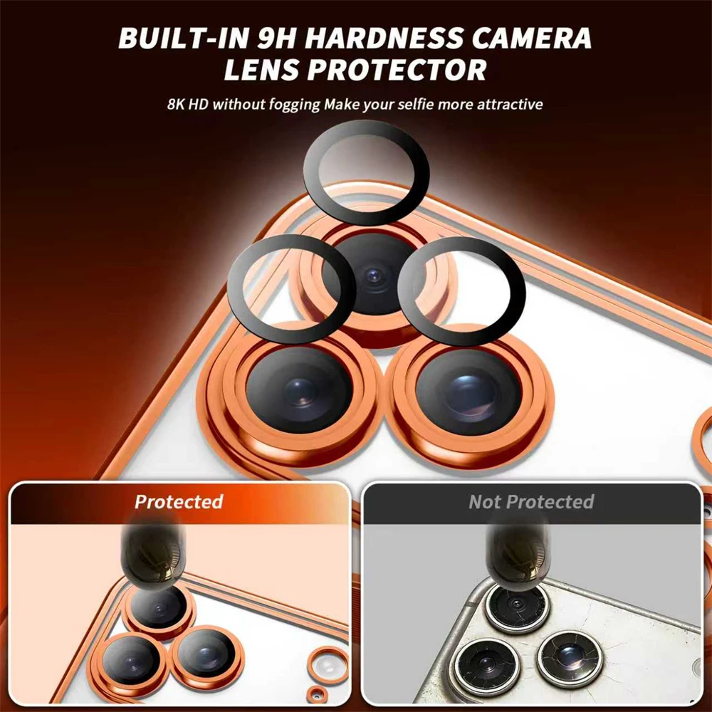 Magnetic Phone Case With Stand For Pro Max And Plus Models_voghion.com