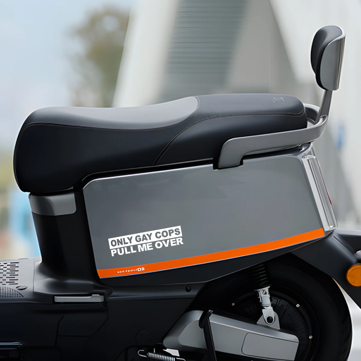 Funny 'Only Cops Pull Me Over' Pvc Sticker for Cars Motorcycles Cups