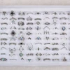 100 Pcs/Lot Bohemia Vintage Mix Style Finger Rings For Women Wholesale Gifts 2023 Fashion Jewelry 1