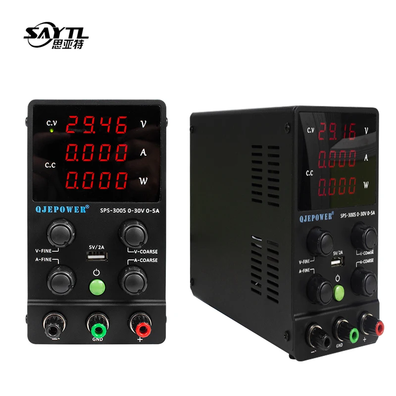 

Adjustable DC Power supply 30V 10A/5A USB Digital Display ammeter boot cable Power for Mobile Phone laptop tablet Repair Tools