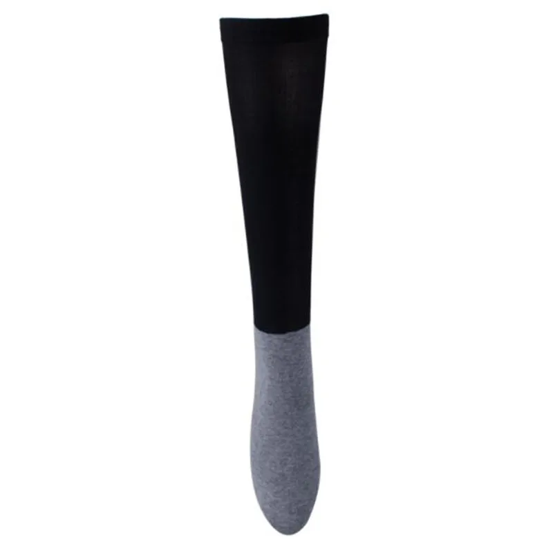 3 paar Marke Qualität MensEquestrian Socken Gekämmte Baumwolle Klassische Grau Socke Beiläufige lange Männer kompression feuchtigkeit absorption socke