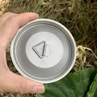 Portable Ultralight Titanium Outdoor Mug Lid Picnic Cup Cover Handle 89-95mm 2