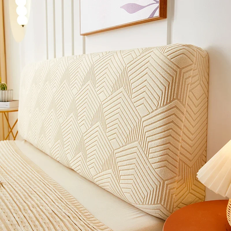 SoftJacquardBedHeadCoverAllinclusiveElasticStretchHeadboard