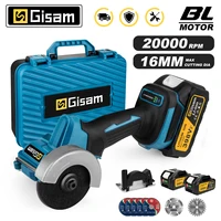 Gisam 76mm Brushless Angle Grinder Grinding Cutting Machine Cordless Electric Angle Grinder Power Tools for Makita 18V Battery 1