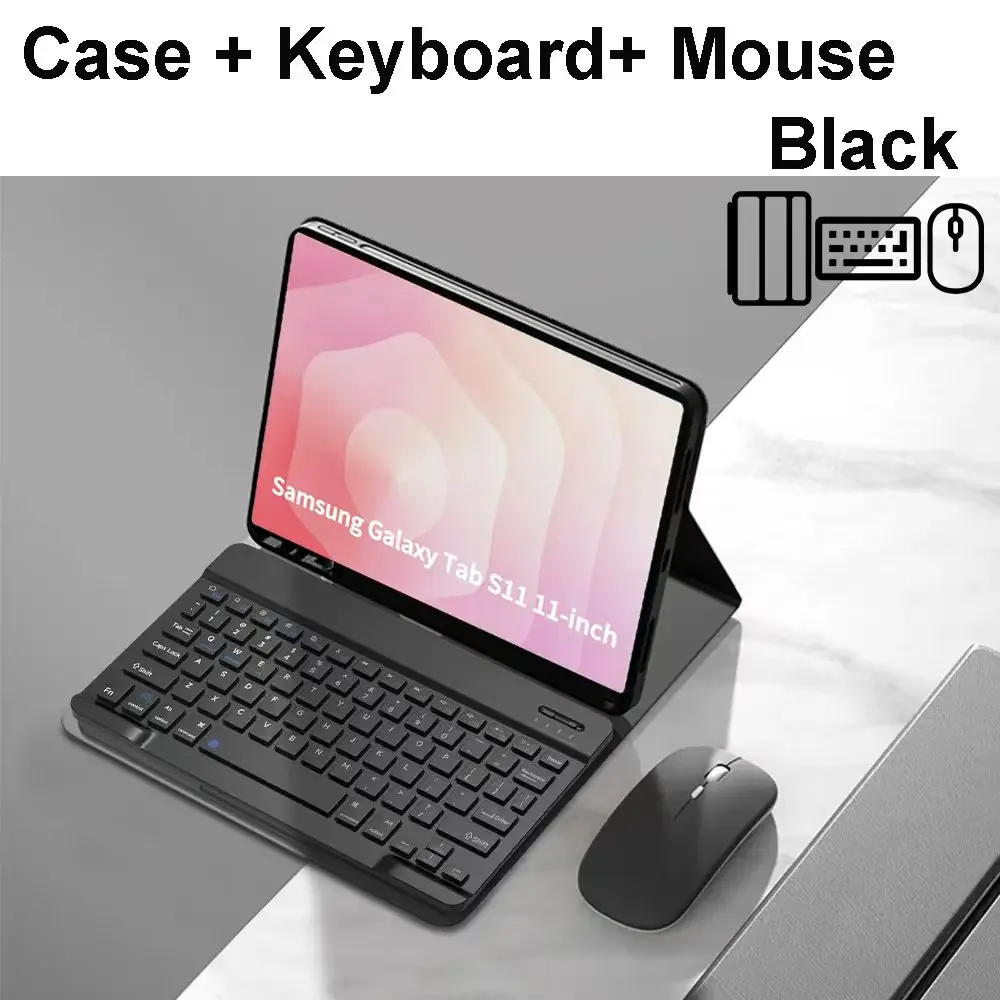 Premium Wireless Keyboard Cover for 11-Inch Tablet, Enhanced Protection & Functionality