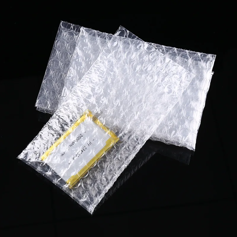 100 Pochettes à Bulles Transparentes - Protection Antichoc Pour Envois - Format 10x8 Cm - Idéal Pour Petits Objets, Bijoux, Pièces