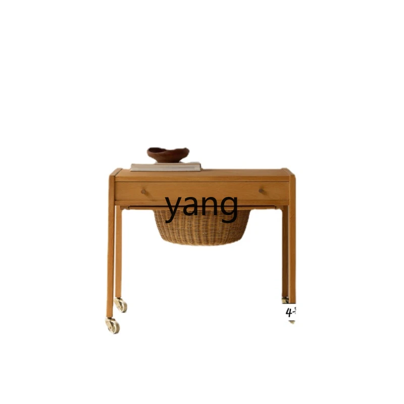 

CX Retro Modern Design Trolley Side Table Combination Log