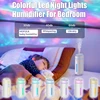 Small Cool Mist Humidifiers For Bedroom Tiny Home Room Humidifier USB 400ML Travel Mini Portable Personal Desk Car Air Humidifie 4