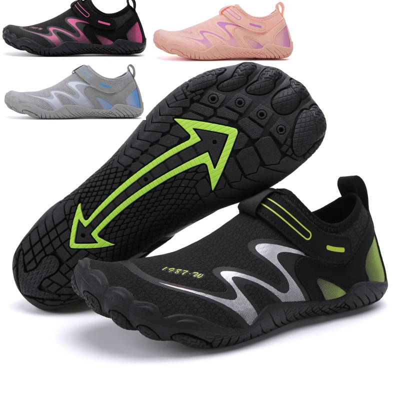 아쿠아슈즈 어린이 아쿠아슈즈 남녀공용 워터 슈즈, 아쿠아 슈즈, 바다 해변 신..