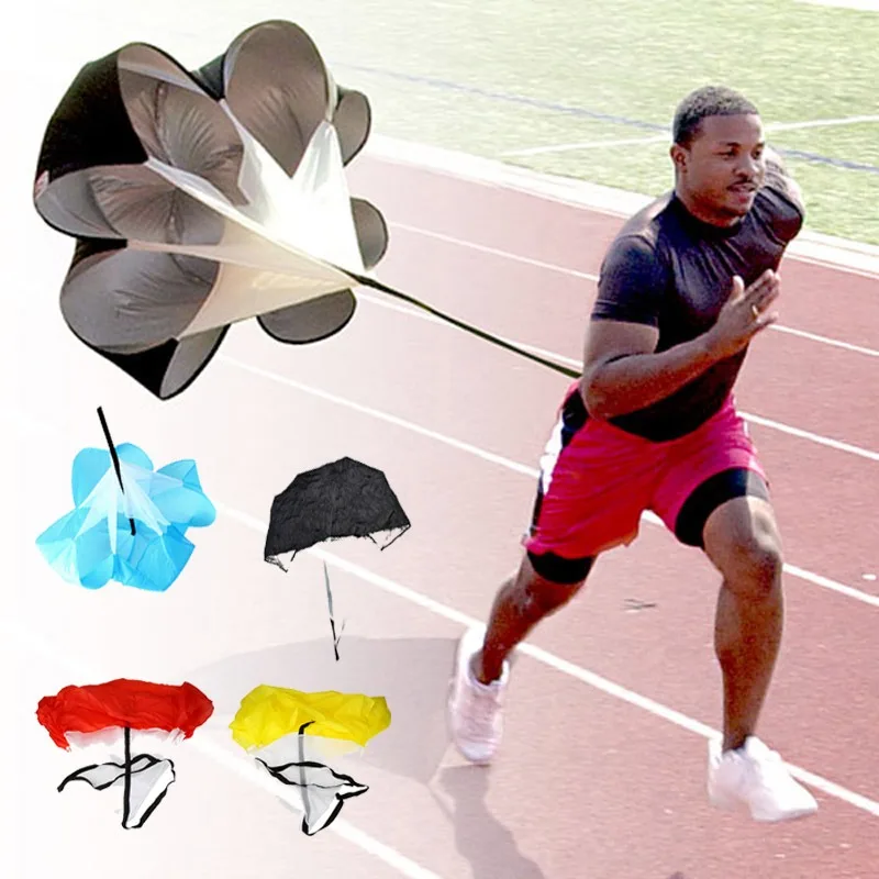 Soccer Speed Parachute Strength Training Umbrella Football Basketball Running Exerciser Resistance Bands Drag Parachutes agility training chute