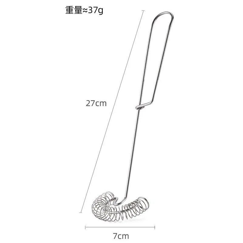 Hand Whisk Baking Tools Spring Stainless Steel Egg Whisk Hand Whipped Cream