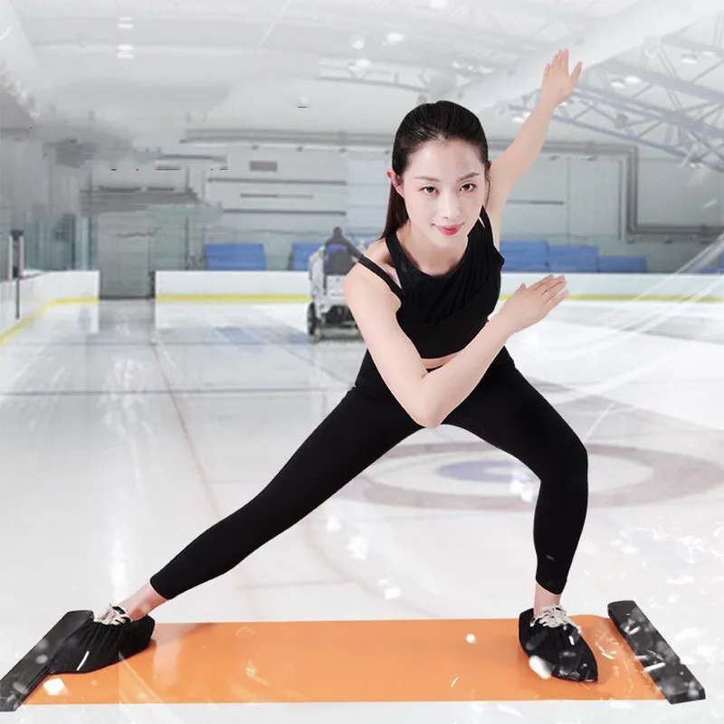 

Portable Speed Skating Balance Sliding Yoga Crawl Mat Home Body Sculpting Roller Running Hockey Leg Core Training Fitness Board