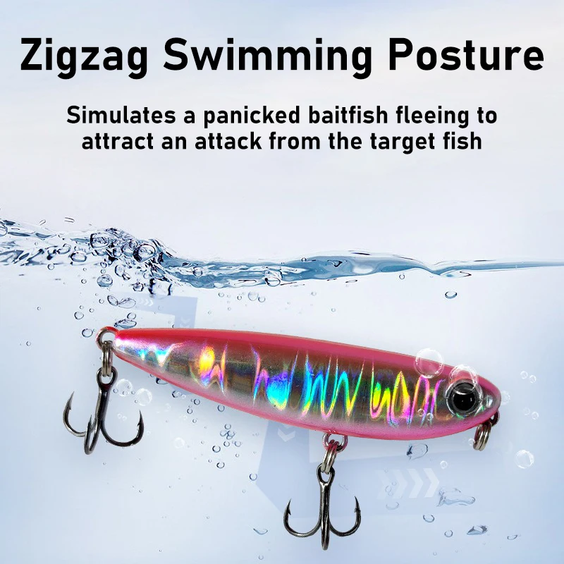 45mm 2.8g Mini Floating Pencil Lures Micro Topwater Fishing Bait Artificial Twitchbait 3D Wobblers Swimbait for Fishing Tackle