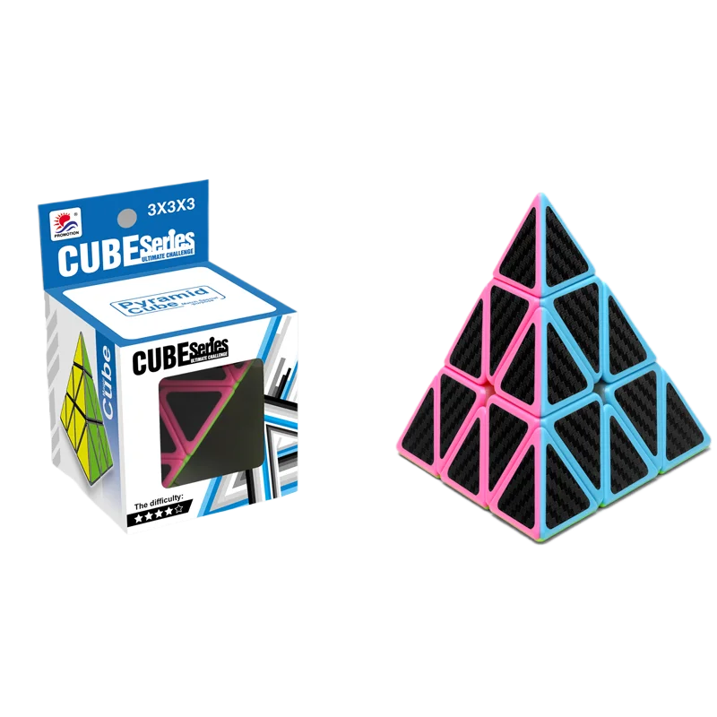 Pyramid Speed Cube, Triangle PyramidRubiksCube, Candy Colors Educational Speed Cubes, Jouets D'apprentissage Éducatifs Durables PourEnfants Et Adultes