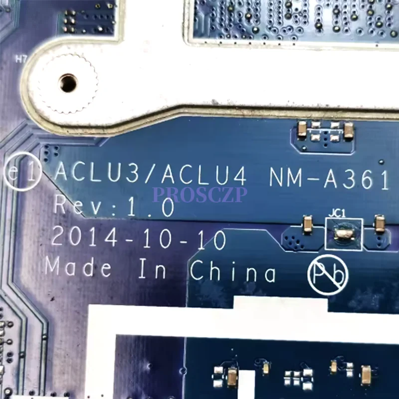 Scheda Madre Lenovo IdeaPad G50-80 5B20H54811 Con CPU I5-5200U - Usata, Testata