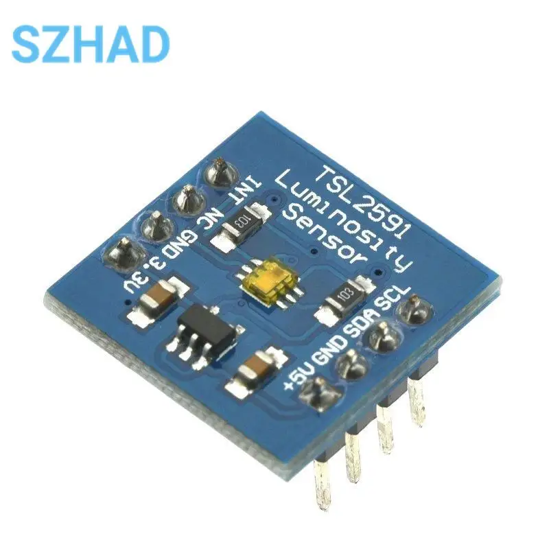 TSL2591 High Dynamic Range Digital Light Sensor Module IIC I2C TSL25911FN Light Sensor Breakout Board 3.3V 5V For Raspberry Pi image 4
