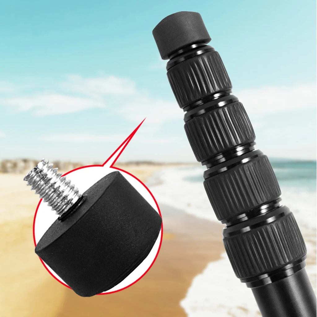 Universal Tripod Foot Spikes 3/8 Inch Thread Stainless Steel - View #3